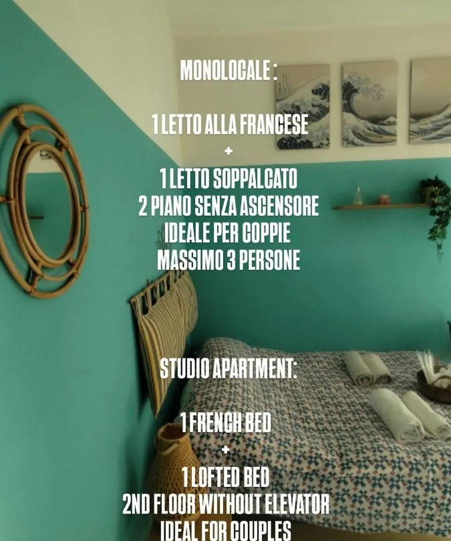 Colosseum Studio Flat Blue Rome Apartment